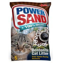 Power Cat Power Sand Bentonite Coffee 10lit Power Cat Power Sand Bentonite Coffee 10lit