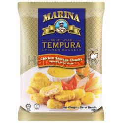 Marina Tempura Chicken Nuggets Chicken Sausage Chunks 750gm Marina Tempura Chicken Nuggets Chicken Sausage Chunks 750gm