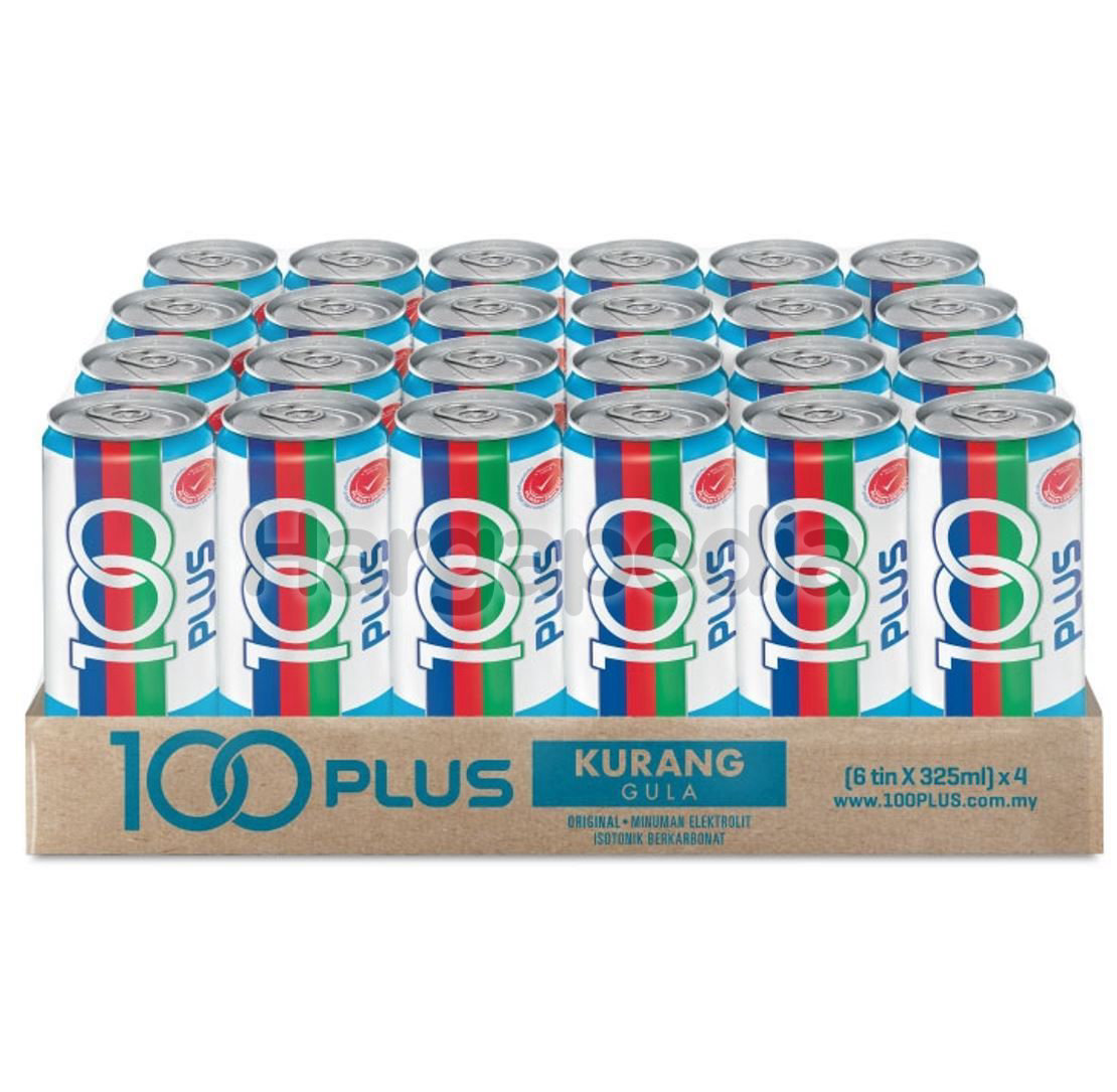 100PLUS Isotonic Reduced Sugar 24x325ml