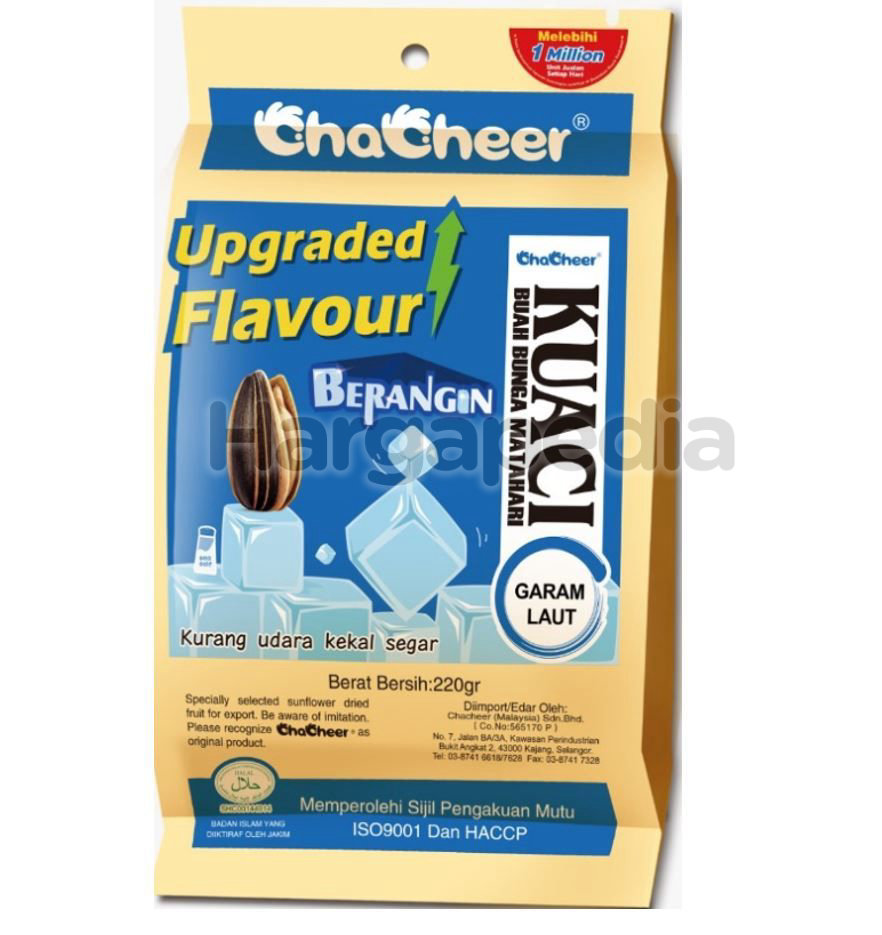 CHACHEER Sunflower Seed Sea Salt 220gm