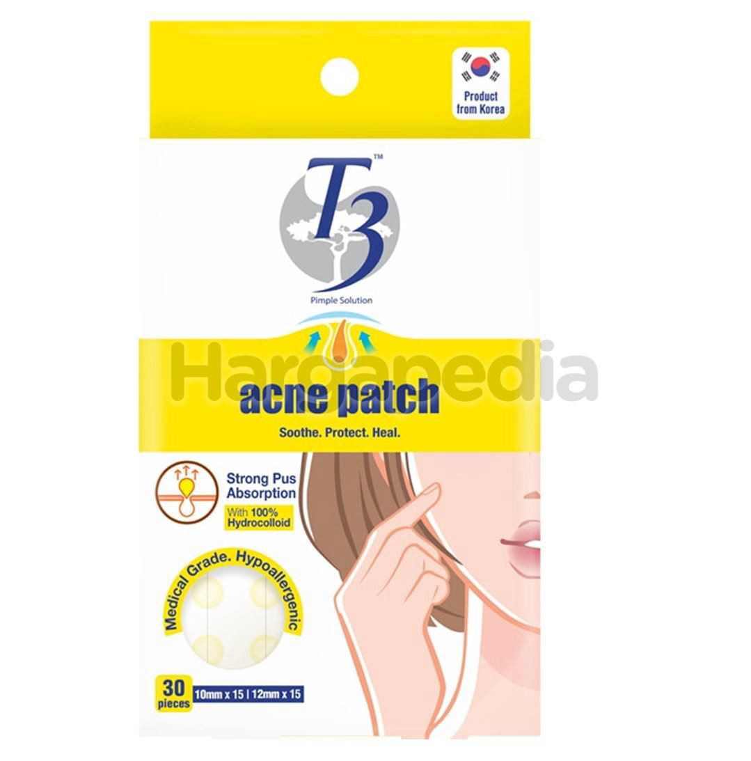 T3 Acne Patch Hydrocolloid 30s