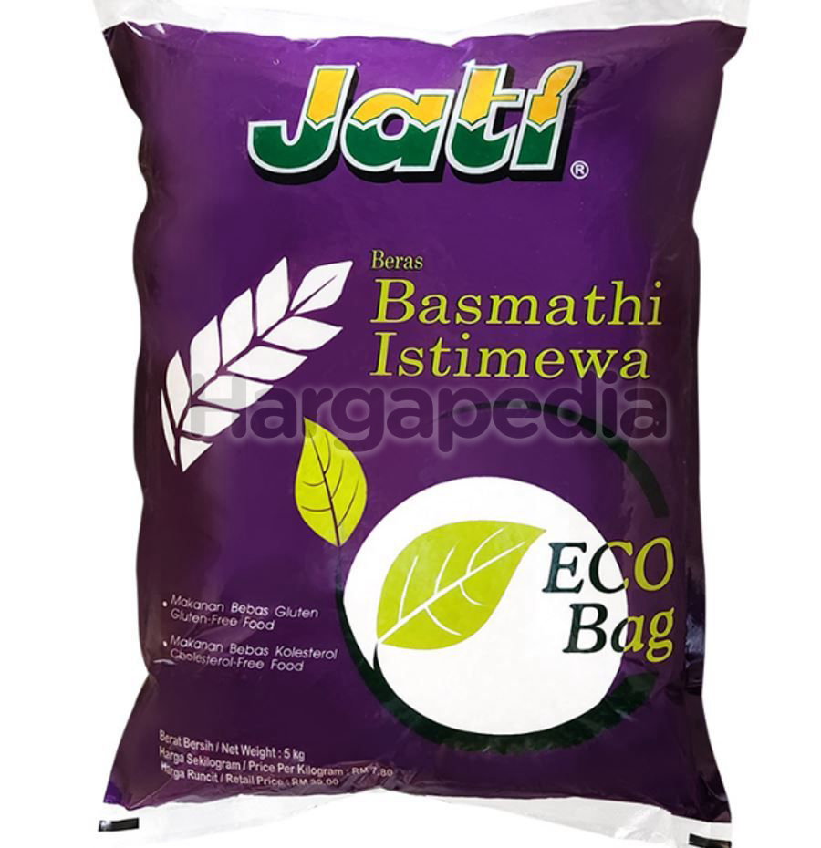 JATI Beras Basmathi Istimewa Rice Eco Bag 5kg