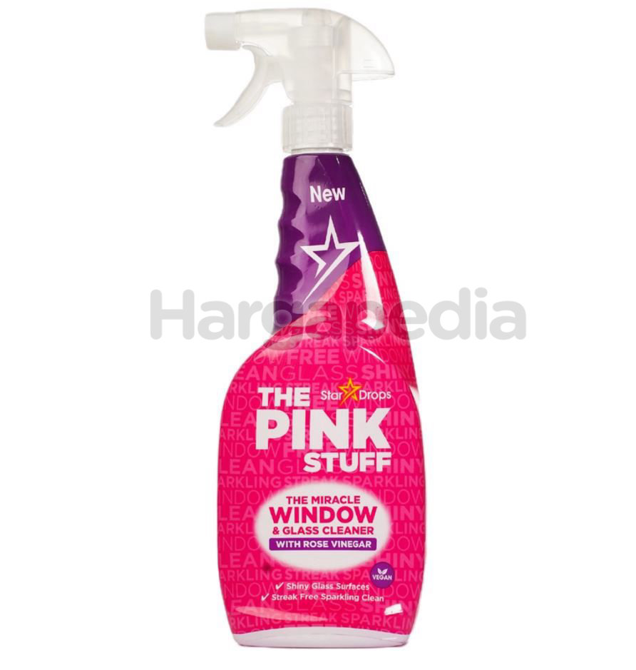 THE PINK STUFF Window Cleaner with Rose Vinegar 750ml